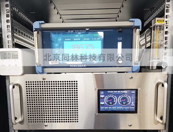 TITAN H30 機(jī)架式臭氧發(fā)生器調(diào)試現(xiàn)場(chǎng)